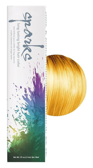 Sparks Long-Lasting Bright Hair Color – Sunburst Yellow – 3 oz (Rare Shade) - ANNS BEAUTY SUPPLY